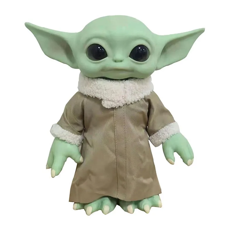 

27cm Star Wars Cute Master Baby Yoda Darth Pvc Action Figure Disney Anime Figures Collection Doll Toy Model For Children Gift