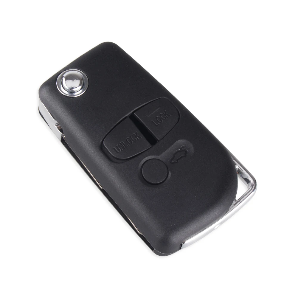 Модифицированный чехол KEYYOU для автомобильного ключа-пульта с 3 кнопками MITSUBISHI