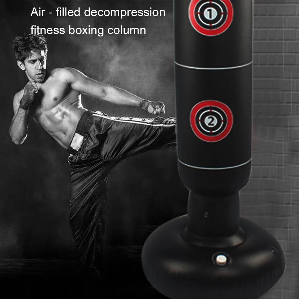 

Sandbag Inflatable Boxing Bag Training Pressure Relief Exercise Water Base Punching Standing Fitness Body Building Equipment