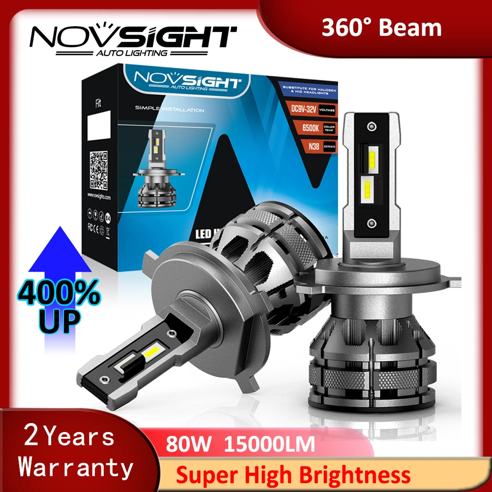 

15000LM/Pair H11 LED Car Headlight Bulb H1 H7 H4 Hi/Lo H3 9005 9006 9007 HB4 H8 H9 Very bright lighting Headlamp 80W Auto Lamps