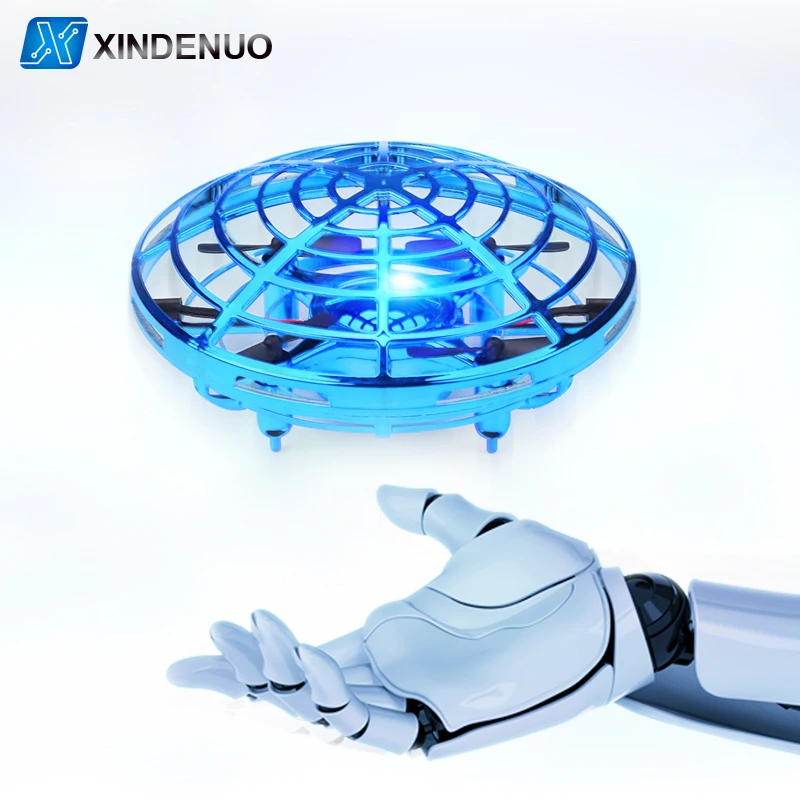 Индукционная электронная модель летательного аппарата с инфракрасным ручным