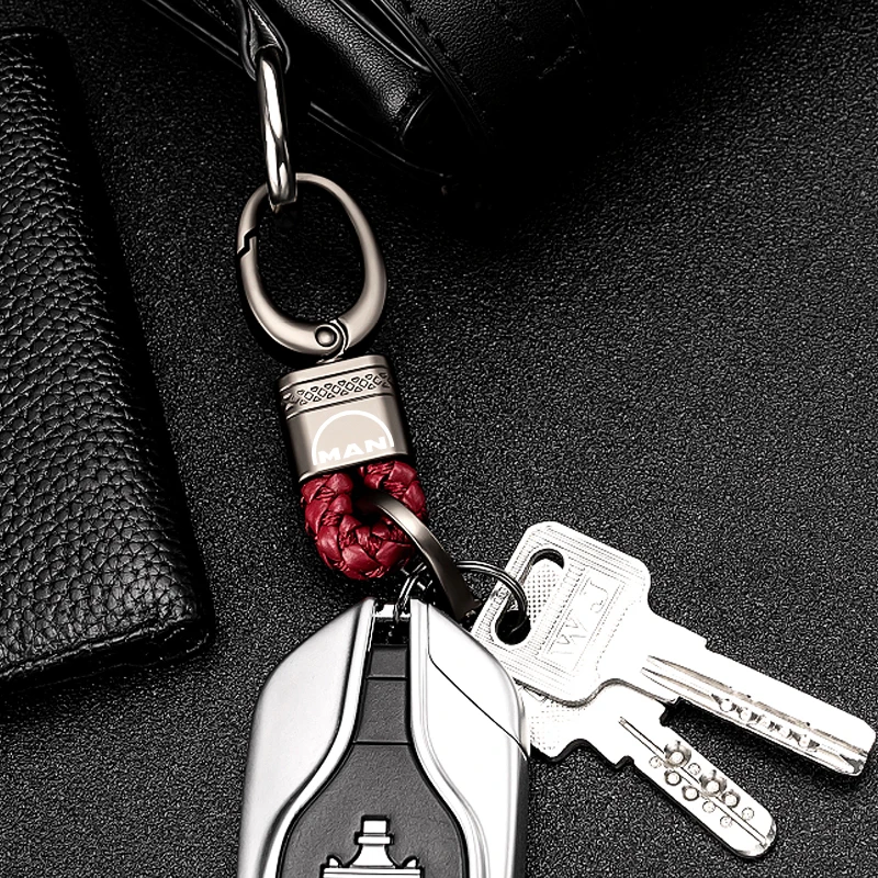 Новый Плетеный веревочный брелок для ключей цепочка грузовика MAN TGA TGM прежде чем