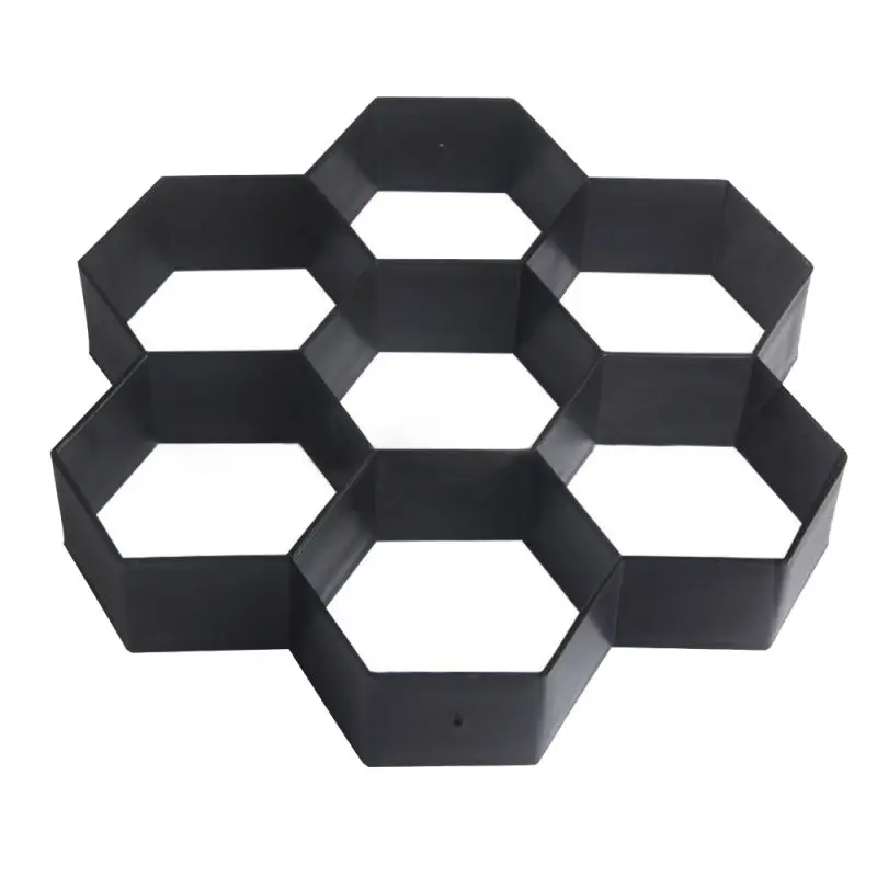 DIY Path Maker Mold Driveway Paving Brick Patio Concrete Slabs Pathmate Garden Fence Walk Mould Manually Molds | Дом и сад