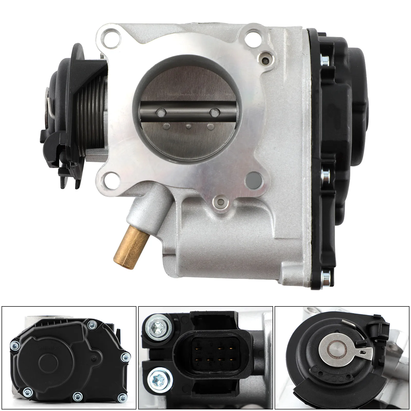 

Корпус дроссельной заслонки 030133064F для VW BORA GOLF MK4 POLO 1,0 1,4 1,6 LUPO 96-00, быстрая доставка