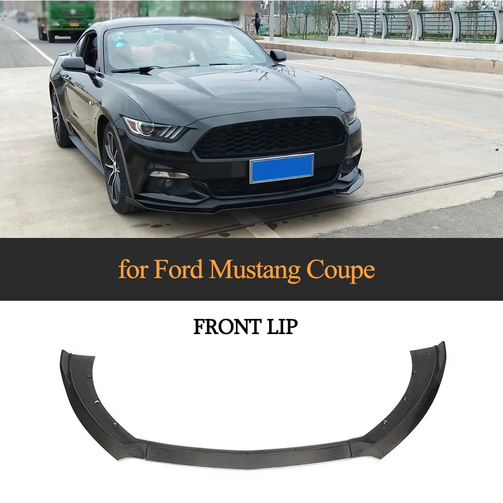 Спойлер переднего бампера для Ford Mustang купе трансформируемый 2 двери 2015 2017