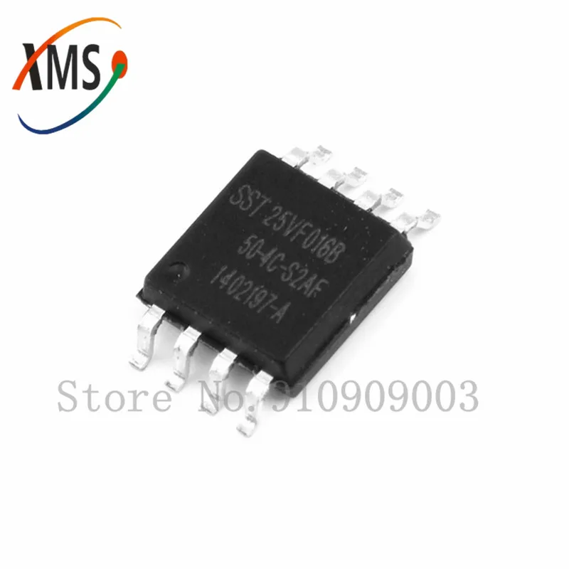 

5pcs SST25VF016B-50-4C-S2AF 25VF016B SOP8 SST25VF016B SOP-8 SST25VF016B-50-4C 16 Mbit SPI последовательный чип для вспышки IC