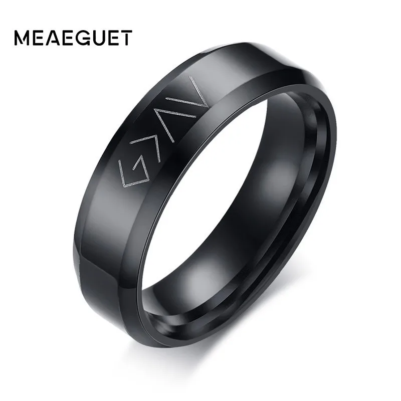 Кольцо с гравировкой из нержавеющей стали для мужчин и женщин|Индивидуальные