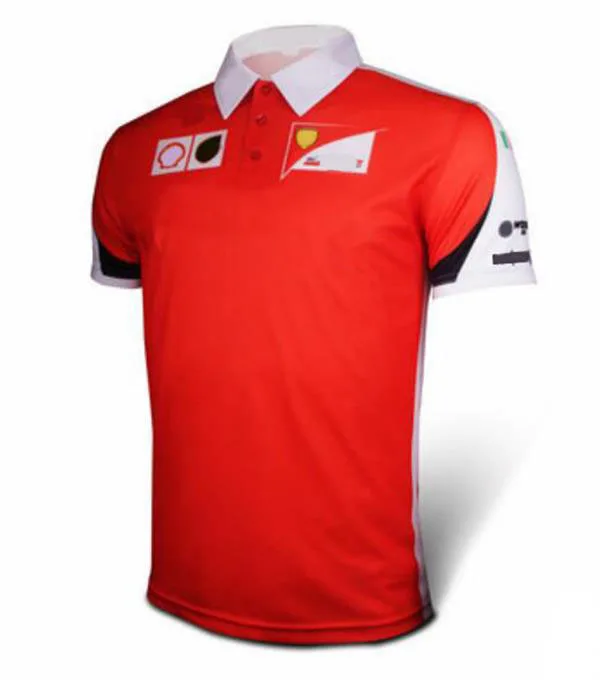 

F1 team polo shirt short sleeves, f1 car lapel T-shirt, polyester quick-drying, the same style is customized