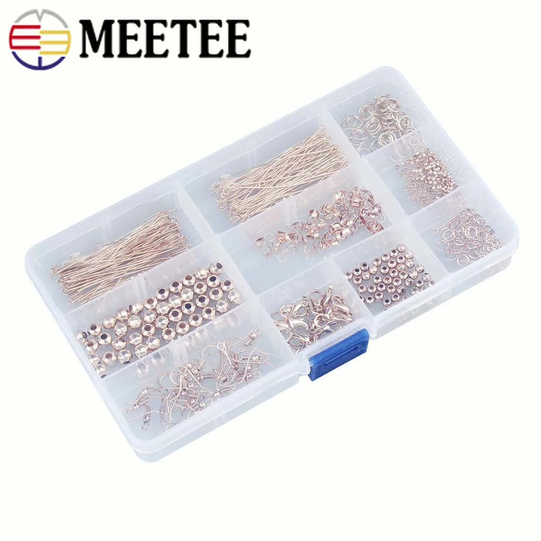 

1set Meetee Ear Hook Lobster Buckle Bead Bag Hardware Metal Accessories DIY Sewing Clothing Handbag Chain Jewelry Material BF847