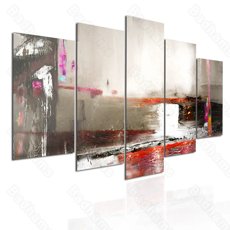 

Living Room Decorative Painting Simple Frameless Painting Bedroom Mural Sofa Background Wall Painting Retro Color No. 6