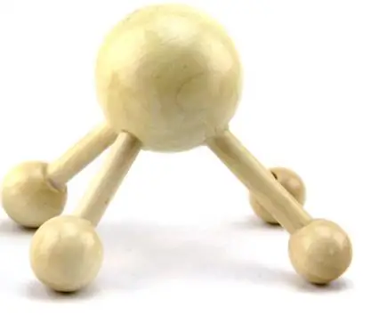 Деревянный Массажер HANRIVER с кривыми зубами круглый деревянный массажер домашний