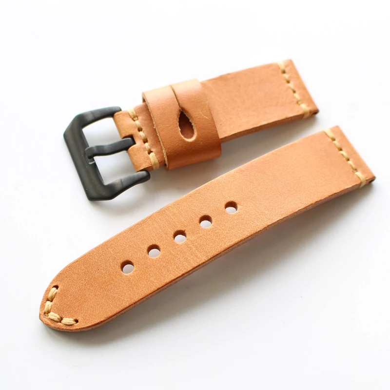 

Watch bands 21mm 22mm 24mm 26mm PAM cow Genuine leather strap