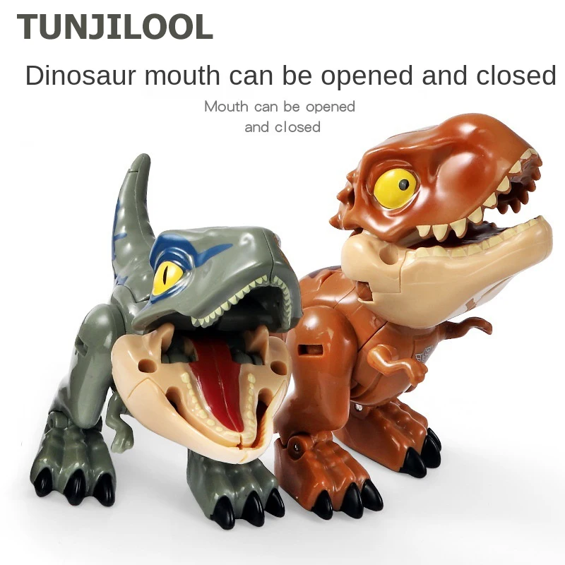 

Деформированный динозавр, воин, робот-трансформер, Милая модель животного, Triceratops, обучающие игрушки для детей