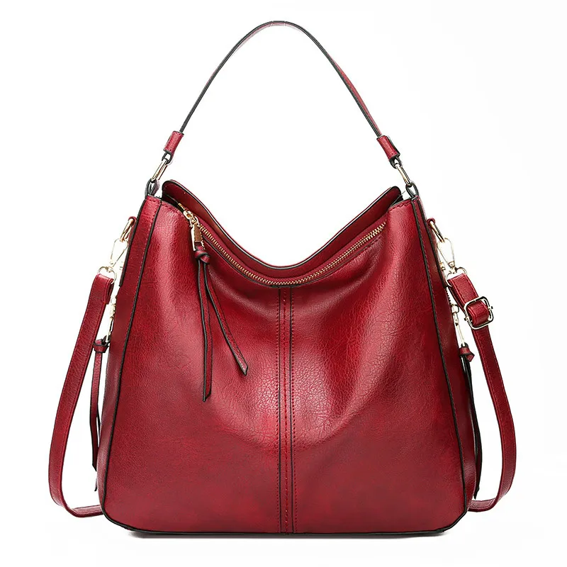 LANZHIXIN Fashion design Women's Handbag Elegant Large Tote Bag Female Vintage Shoulder Bags Leather Messenger Shopping | Багаж и