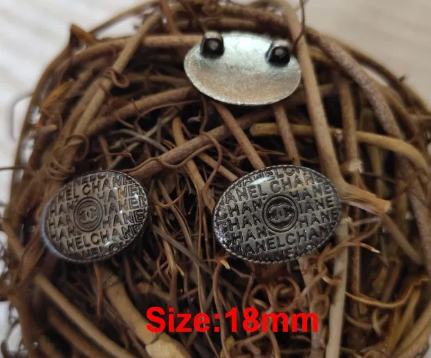 NO7 Size 18mm Новинка 10 шт. высококачественная металлическая куртка в форме сердца с капельным маслом и пуговицами аксессуары пальто свитер рубашка кнопка 18 мм - Цвет: NO7 Size 18mm