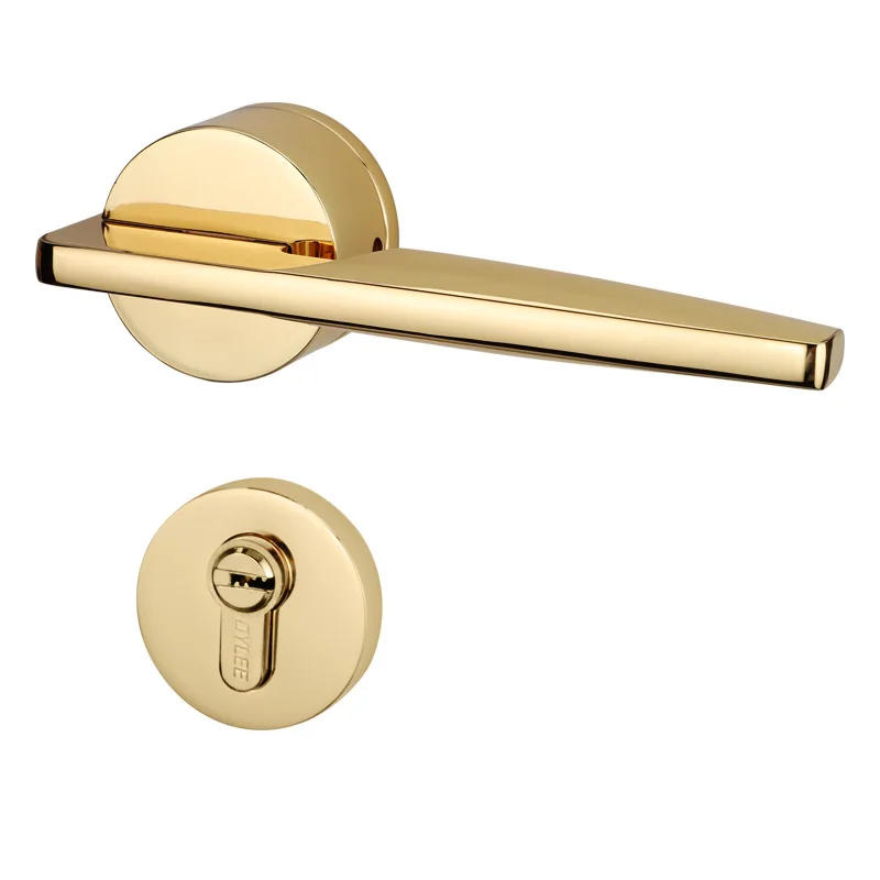 

Aha Modern Style Silent House Interior Door Lock Key Unlock for Home Security Anti-Theft Door Indoor Bedroom Living Room Kitchen