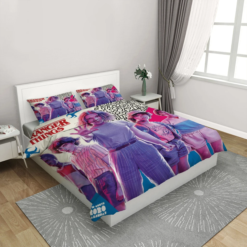 

Dolphin Print Bedding Set 3D Cartoon Animal Duvet Cover Pillowcase Single/Twin/Double/Full/ Queen/ King Size 2/3Pcs Quilt Cover