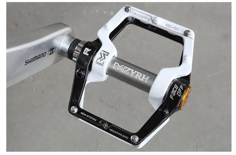 Bicycle pedals Ultralight aluminum alloy bearing ankle CNC machining Mountain bike Palin pedal
