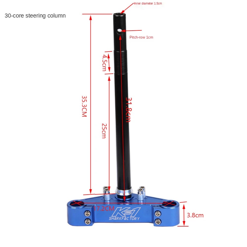

i t is suitable for Yamaha Fuxi Xiaogui Samsung 27 / 30 core triangle column modified damping platform