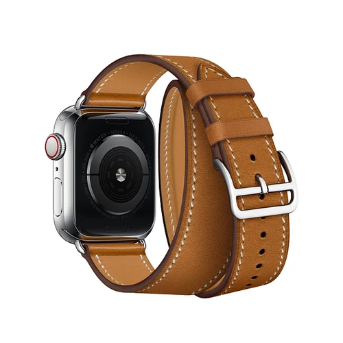17 Ремешок для apple watch, ремешок 42 мм, 38 мм, версия apple watch 5 4 44 мм 40 мм, для iwatch, версия 3, 2, 1 браслет Swift кожа ремешок для часов - Цвет ремешка: 17