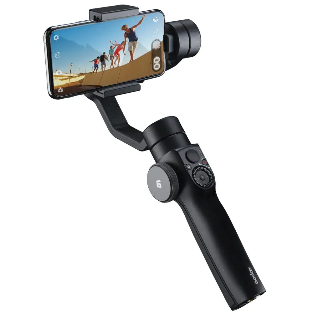 Godox Gaction ZP1 3 осевой Многофункциональный Смартфон Gimbal стабилизатор YouTube видео Vlog