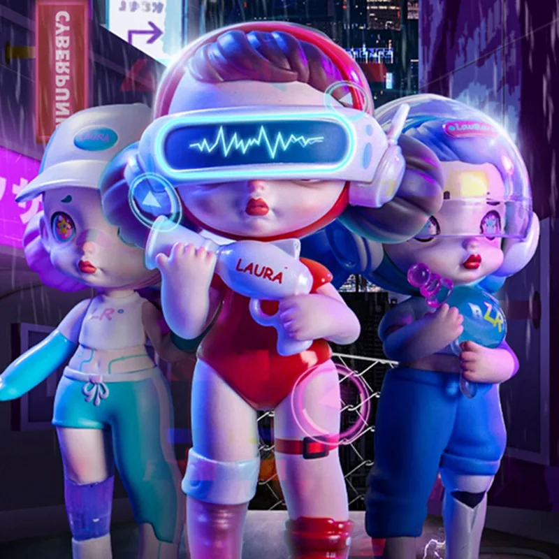 TOYCITY-Caja Ciega de la serie ciopunk, Caja Ciega, Caja Ciega, juguetes, mu&ntilde;eca, figura de Anime, adornos de escritorio, colecci&oacute;n de regalos-0