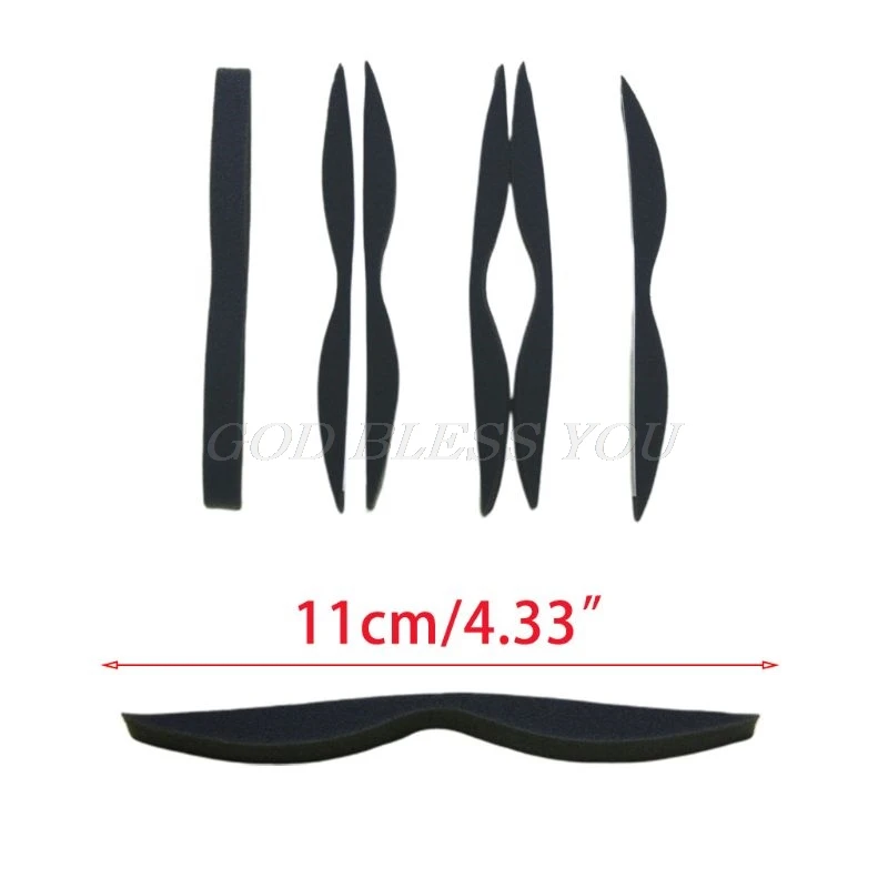 10 шт./компл. подушечки из микрофибры с пенным наполнителем эффектом памяти