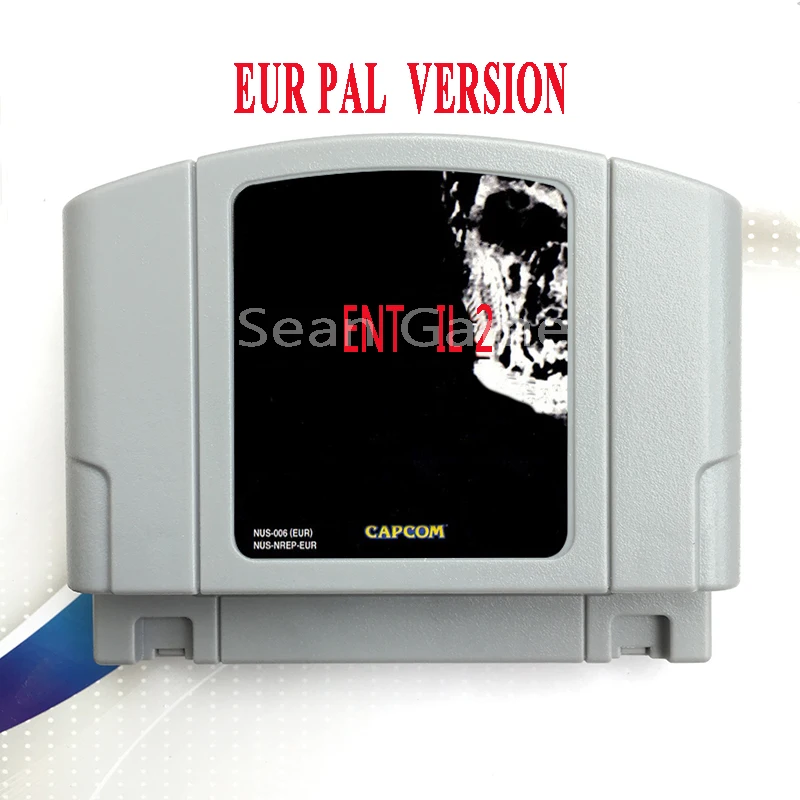 

High EUR PAL Quality Customer Cartridge RE ENT IV 2 Card for 64 Bit Video Game Console