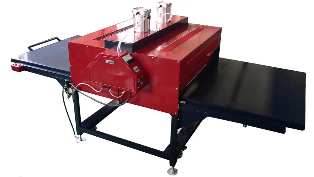 

Large Format 80*100cm Pneumatic Pull-out Machine Double Working Plates Sublimation Printing Auto Open Heat Press Machine CK-B4