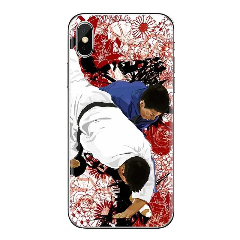 For Xiaomi Mi3 Samsung A10 A30 A40 A50 A60 A70 Galaxy S2 Note 2 Grand Core Prime Janpan Judo sports Soft Transparent Shell Cases |