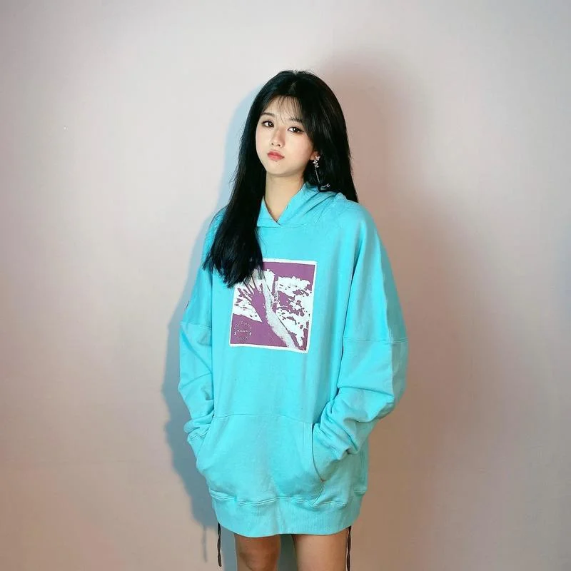 

22SS классические ретро призраки ручной батик 100% хлопок ЕС Размер Cavempt толстовки для мужчин женщин мода осень зима скейтборд Jaqueta