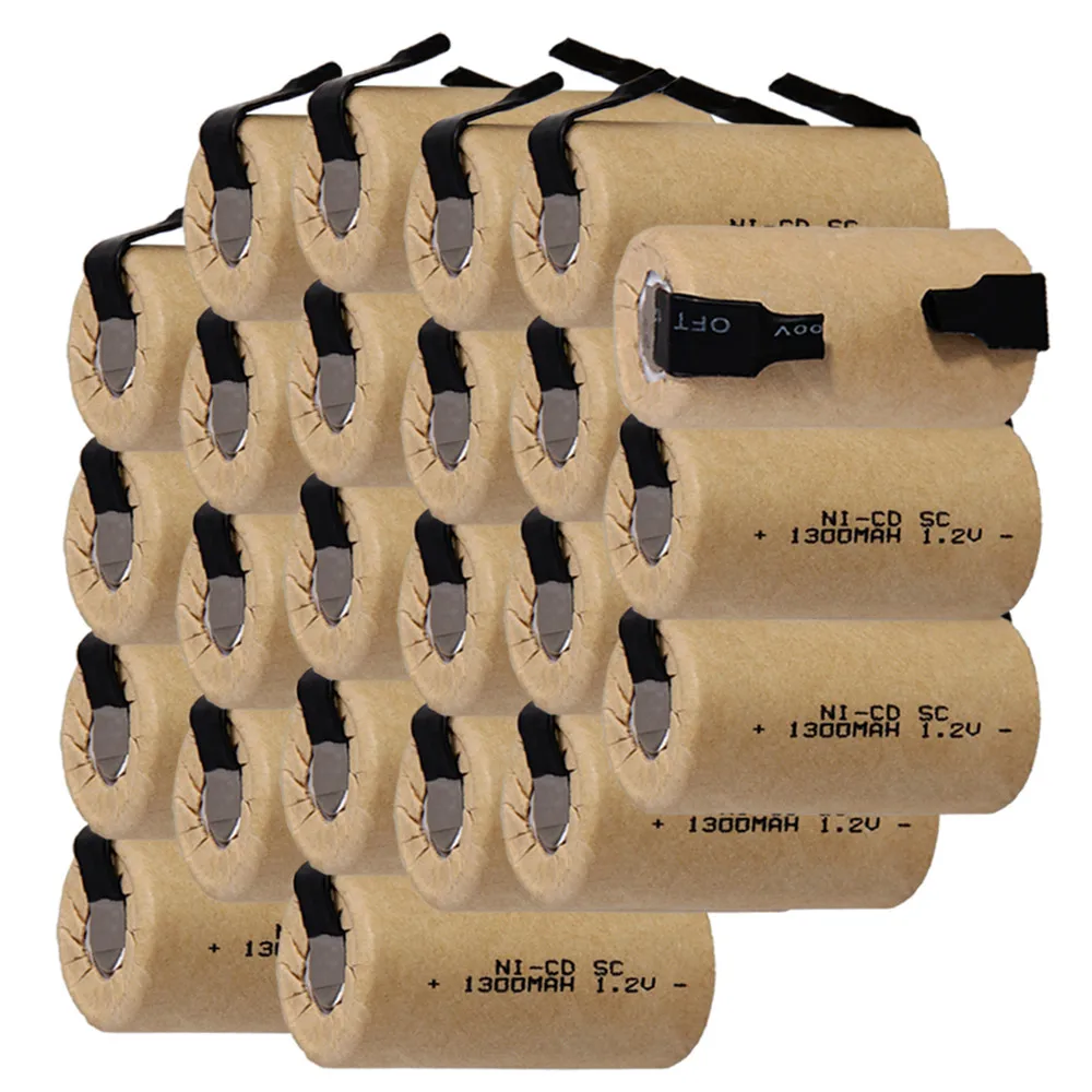 Реальная емкость! Аккумуляторная батарея SC 24 шт. аккумуляторная nicd замена