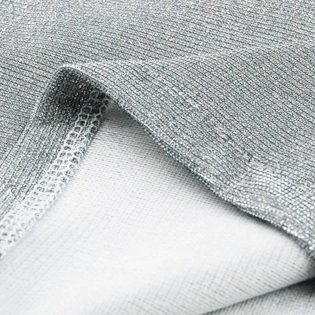 Женская Блестящая футболка сексуальный топ без рукавов с V-образным вырезом