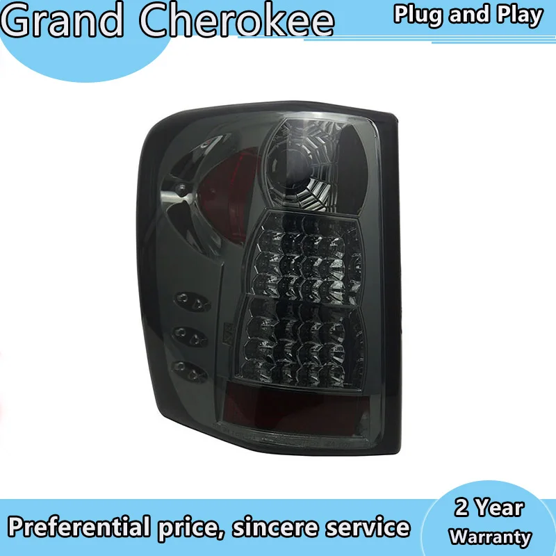 Тюнинг автомобилей для jeep Grand Cherokee хвост светильник сборки 99-04 задний