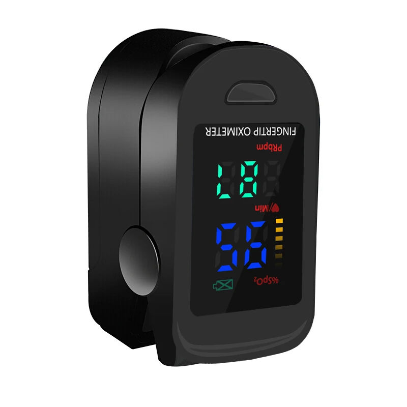 LED Medical Household Digital Fingertip pulse Oximeter Blood Oxygen Saturation Meter Finger SPO2 PR Monitor health Care