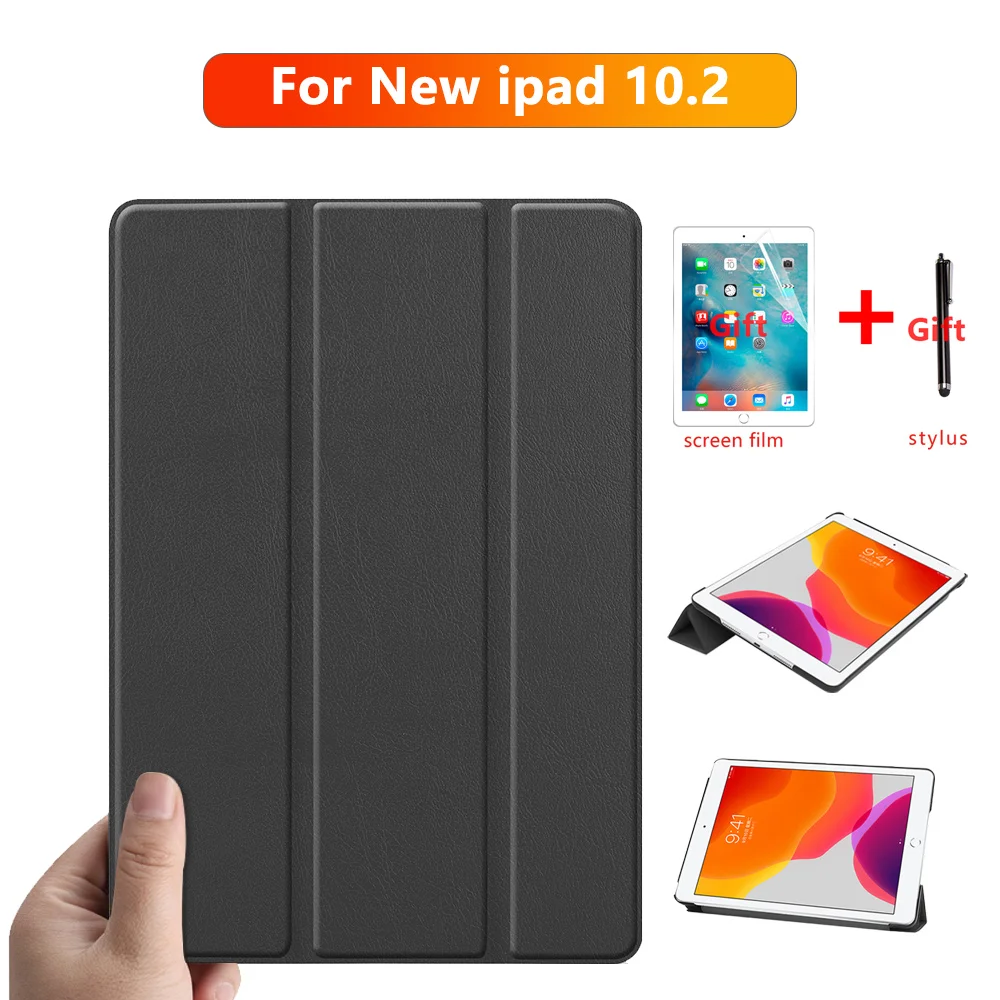 Для iPad 10 2 2019 чехол для планшета Apple 7 го поколения Магнитная подставка кожаный