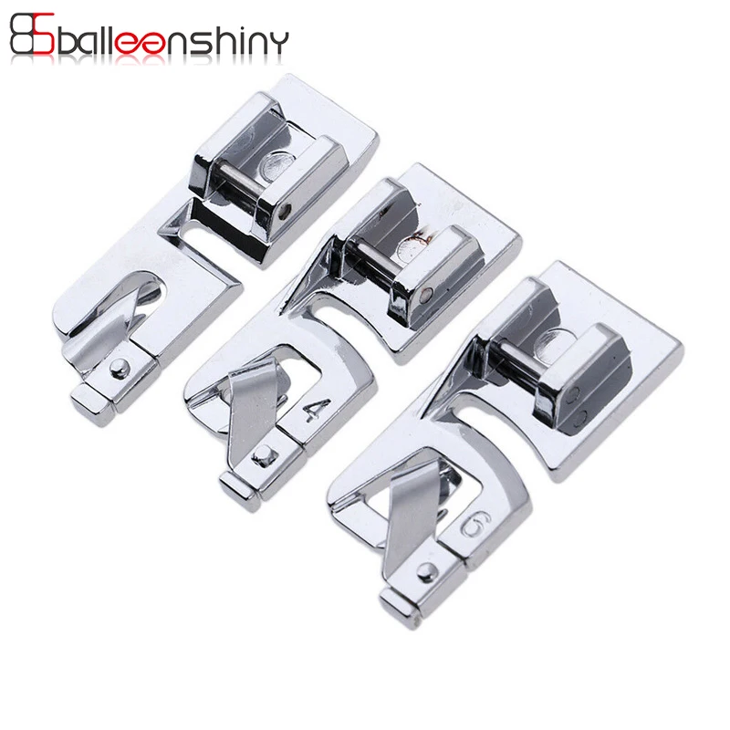 BalleenShiny Горячая Распродажа прижимная лапка в рулоне бытовая швейная машина