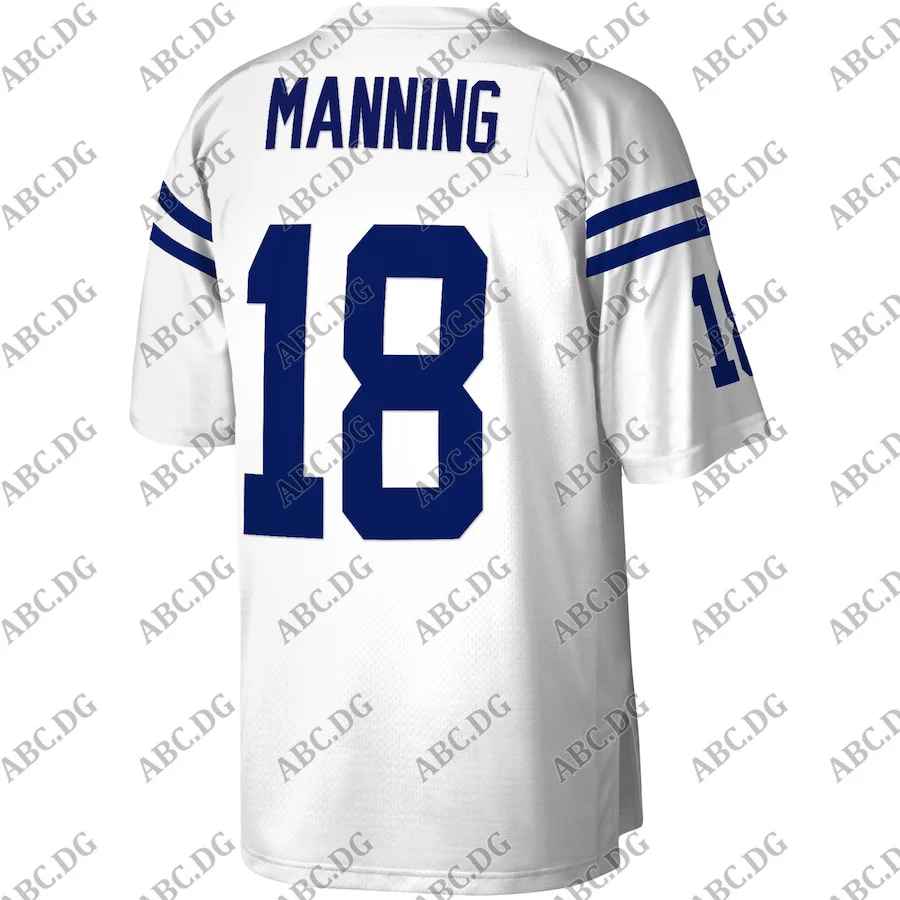 

Men Women Kid Youth Indianapolis Peyton Manning Mitchell & Ness White Legacy Replica Jersey