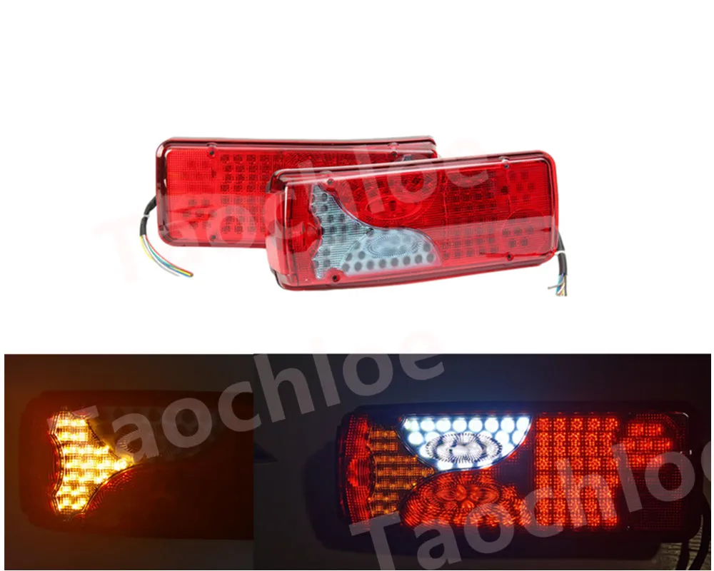 1 пара 10 30 в 24 В светодиодные задние фары для грузовика volvo (20425729) 500*125*85 мм|Система