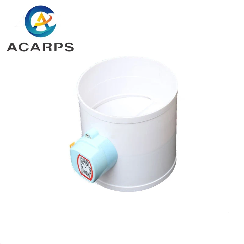 ПВХ пластиковый демпфер HAVC электрический воздушный клапан моторизованный