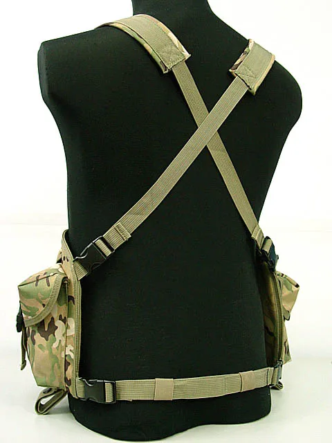 Военный Камуфляжный тактический жилет страйкбольные боеприпасы нагрудная