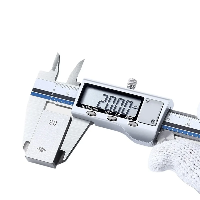 

2022NEW 150mm Stainless Steel Digital Caliper High Precision Vernier Caliper Electronic Messschieber Pachometer Measuring Metal