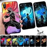 fairy tail sign anime phone case for iphone 13 8 7 6 6s plus x 5s se 2020 xr 11 12mini pro xs max