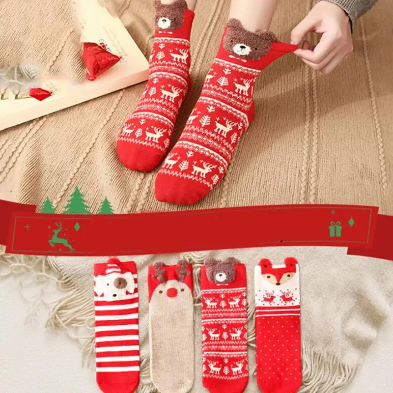 

Christmas Socks Christmas Decoration For Home 2021 Merry Christmas Ornament Xmas Gifts Happy New Year 2022