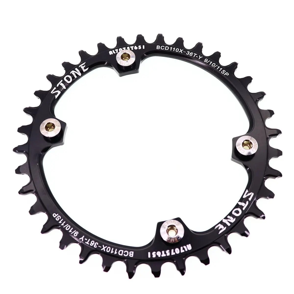 Камень передняя Звездочка 110 BCD для Shimano 5800 6800 4700 9000 круглый 34, 36, 38, 40, 42, 44, 46, 48 58T 60 зуб дорожный велосипед звездочка цепной передачи 110bcd