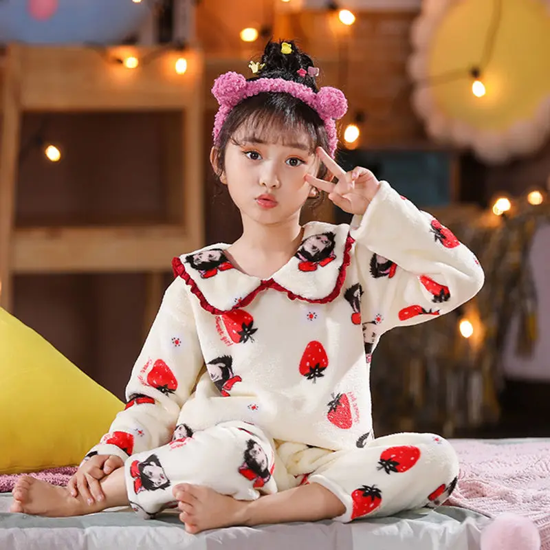

Girls Pajgirlamas Set Boys Pyjamas Infant Baby Cotton Sleepwear Sets Cotton Children Nightwear Pajamas For Kids Cartoon Dinosaur