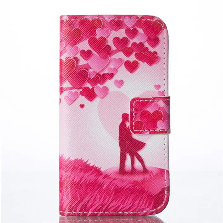 Love Lovers Чехол для Fundas huawei P9 Lite Mini P10 P8 Lite Y3 Y5 Honor 8 9 чехол с тигром, совой, ветровым колокольчиком, роскошный откидной Чехол DP26F - Цвет: Love Lovers