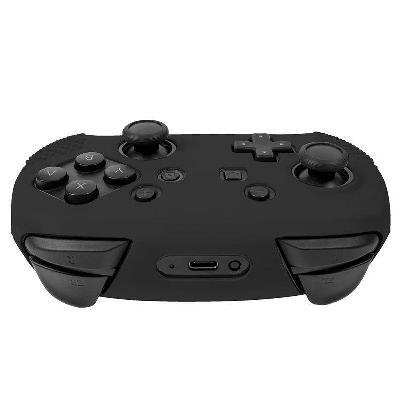 Силиконовый защитный чехол противоскользящий для контроллера Switch Pro защита