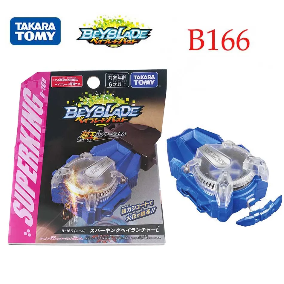 Takara Tomy Beyblade Super King гироскоп B 165 Red Spark Burst пусковая установка игрушки для детей
