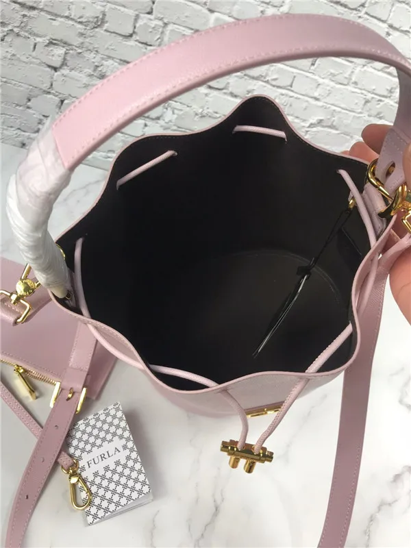 Весна/Лето Новое поступление Оригинальные женские сумки FURLA, высокое качество, маленькие размеры, сумки розового цвета, размер 24 см* 22 см* 16 см